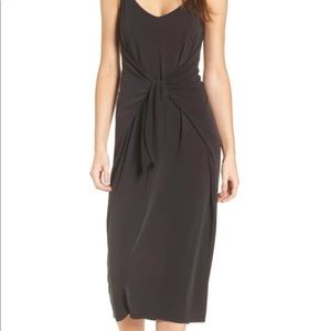 Lush Knotted Midi Dress